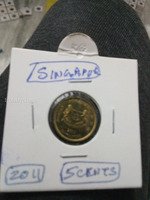 2011 Singapore 5 Cents Coin