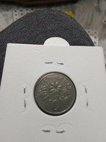 1986 Singapore 10 Cents Coin - Image 2