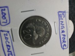 2007 Singapore 20 Cents Coin - Image 2