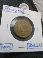 2006 Singapore 1 Dollar Coin