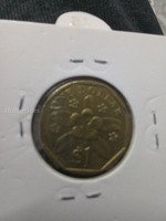 2011 Singapore 1 Dollar Coin UNC - Image 2