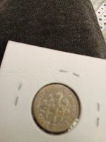 1964 USA Silver One Dime Coin - Image 2
