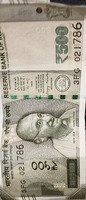 Indian 500 Rupees Banknote (New Series)