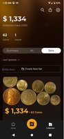 Collection of 62 Coins with Estimated Value $1,334 - Image 2