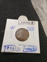 1956-D USA Lincoln Wheat Penny