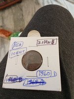 1960 D USA 1 Cent Lincoln Wheat Penny