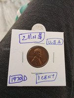1970-D Lincoln Cent Penny - USA