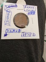 1971-D Lincoln Cent Error Coin