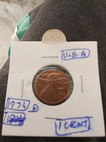 1974 D usa 1 cent.