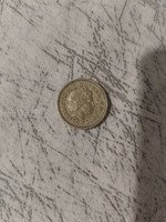 2000 UK One Pound Coin with Welsh Dragon