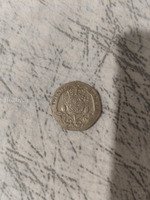 1982 British 20 Pence Coin