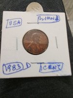 1983-D USA Lincoln One Cent Penny