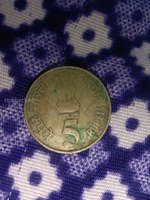 Indian 5 Rupees Platinum Jubilee Commemorative Coin 1935-2010 - Image 2
