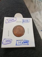 1990 USA Lincoln Penny 1 Cent Coin UNC