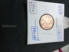 1992 USA Lincoln Cent Proof Coin