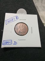 2001 D Lincoln Memorial Penny - US One Cent Coin