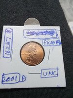 2001-D Lincoln Cent Proof Coin in UNC Condition