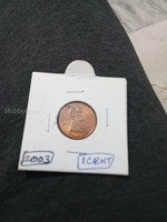 2003 US One Cent Penny Coin