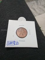 2005 D Lincoln Wheat Penny - US One Cent Coin