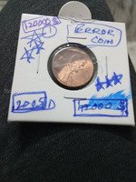 2005 D Lincoln Penny Error Coin