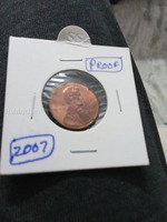2007 Proof Lincoln Cent Penny