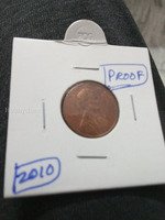 2010 Proof Lincoln One Cent Coin