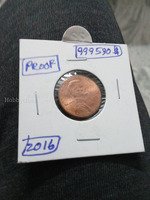 2016 Proof Lincoln Shield Cent Penny
