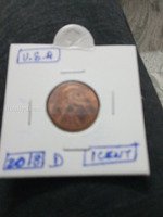 2018 D USA Lincoln One Cent Coin