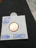 2022 D USA Lincoln One Cent Coin UNC