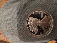 lady liberty silver eagle (San Franscisco mint)