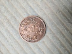 1889 East India Company One Anna Coin - Image 2