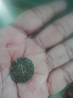Vintage 1 Anna Coin Featuring King George VI