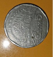 Thai 5 Baht Coin with King Rama IX Portrait