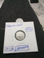 1977 Netherlands 10 Cent Coin UNC