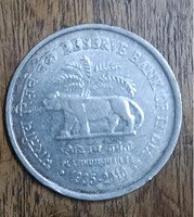 India 1 Rupee Coin - Platinum Jubilee 1935-2010 - Image 2