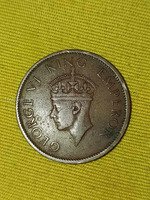 1940 British India George VI One Quarter Anna Coin – Calcutta Mint – Vintage Rare Collectible - Image 2