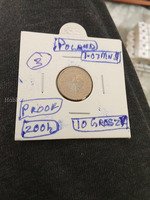 2004 Poland 10 Groszy Proof Coin