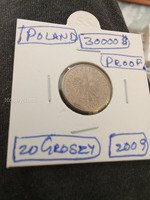 Poland 20 Groszy Proof Coin 2009