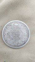 1913 One Rupee India Silver Coin - King George V - Image 2