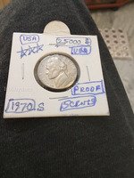 1970-S USA Proof Jefferson Nickel 5 Cents Coin