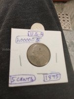 1975 USA 5 Cents Coin
