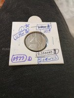 1977 D US 5 Cents Jefferson Nickel Coin