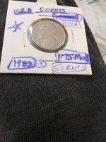 1983 D USA 5 Cents Coin