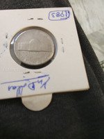 1983 D USA 5 Cents Coin - Image 2