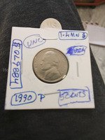 1990 P Jefferson Nickel - UNC Condition