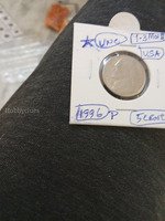 1996 P USA 5 Cents Jefferson Nickel Coin UNC
