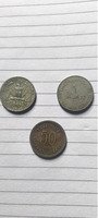 Set of 3 Vintage Coins from USA, UAE, and India - Image 2