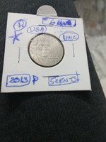 2013 P USA Jefferson Nickel 5 Cents Coin UNC