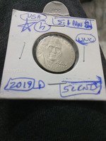 2019 D USA Jefferson Nickel 5 Cents UNC