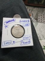 2021 D usa 5 cents proof coin.